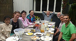 Shaykh Taner and Shaykha Muzeyyen with AQRT Australia members