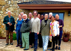 CA AQRT murids with Shaykh Taner and Shaykha Muzeyyen at healing workshop