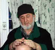 Shaykh Taner Ansari with patient